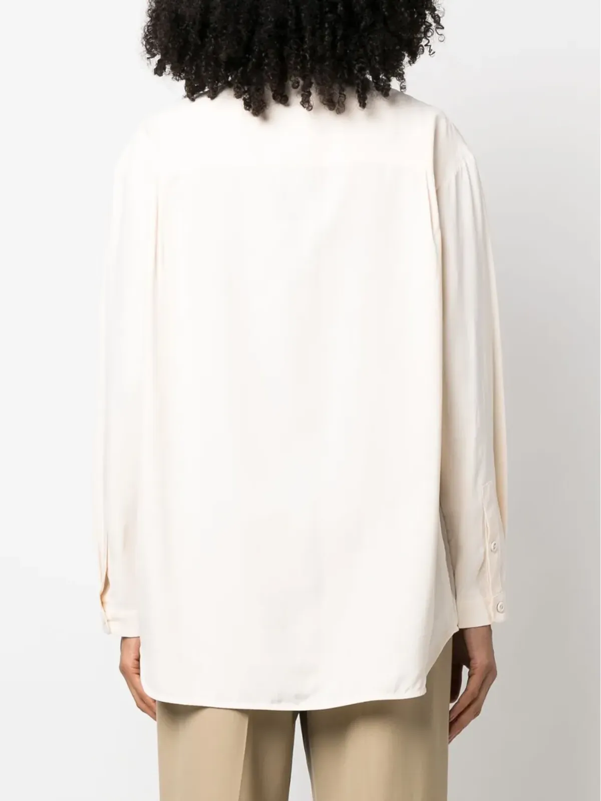 A.P.C. ボタンアップ・シルクシャツ - 画像4