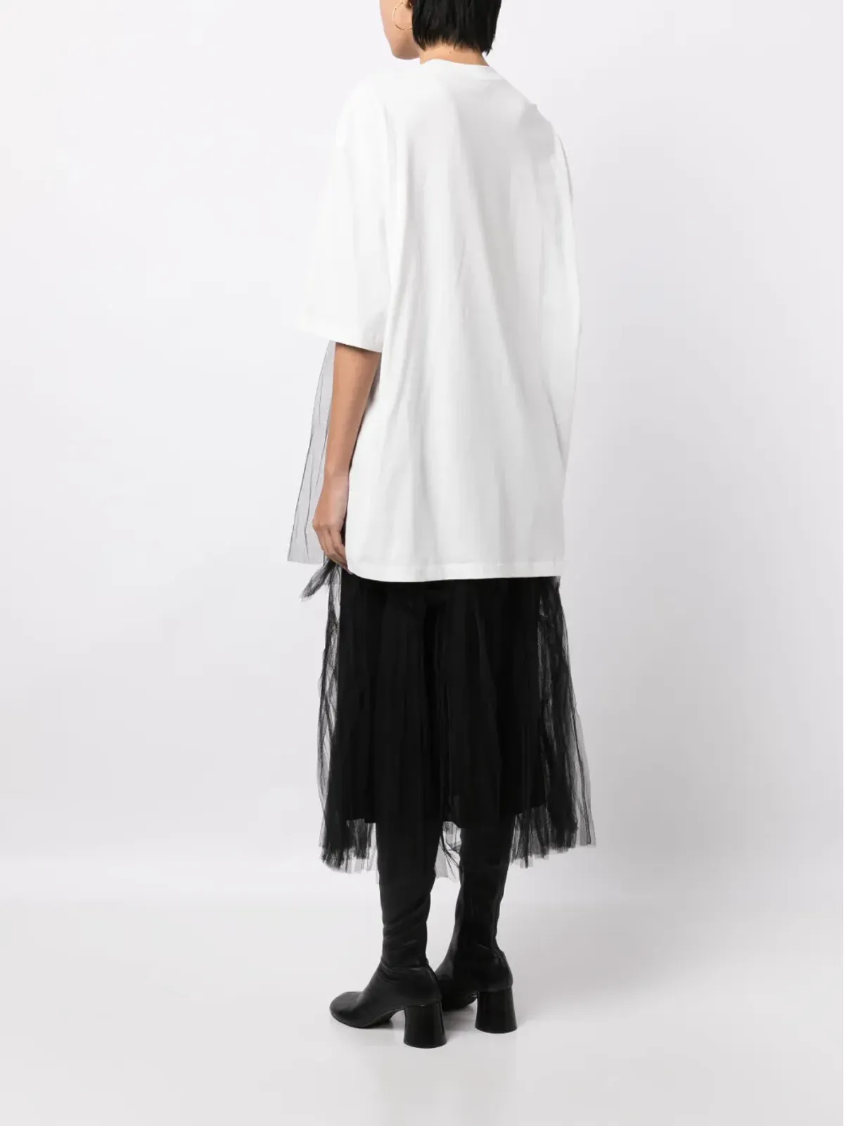 JNBY アップリケディテール コットンTシャツ - 画像4