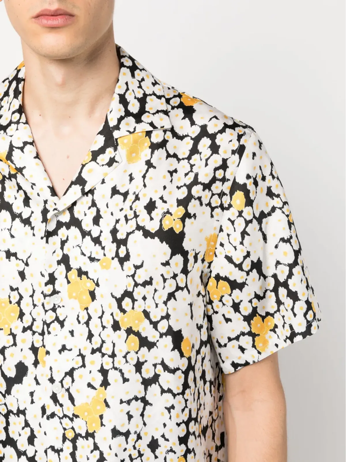 Lanvin プリント半袖シャツ - 画像5