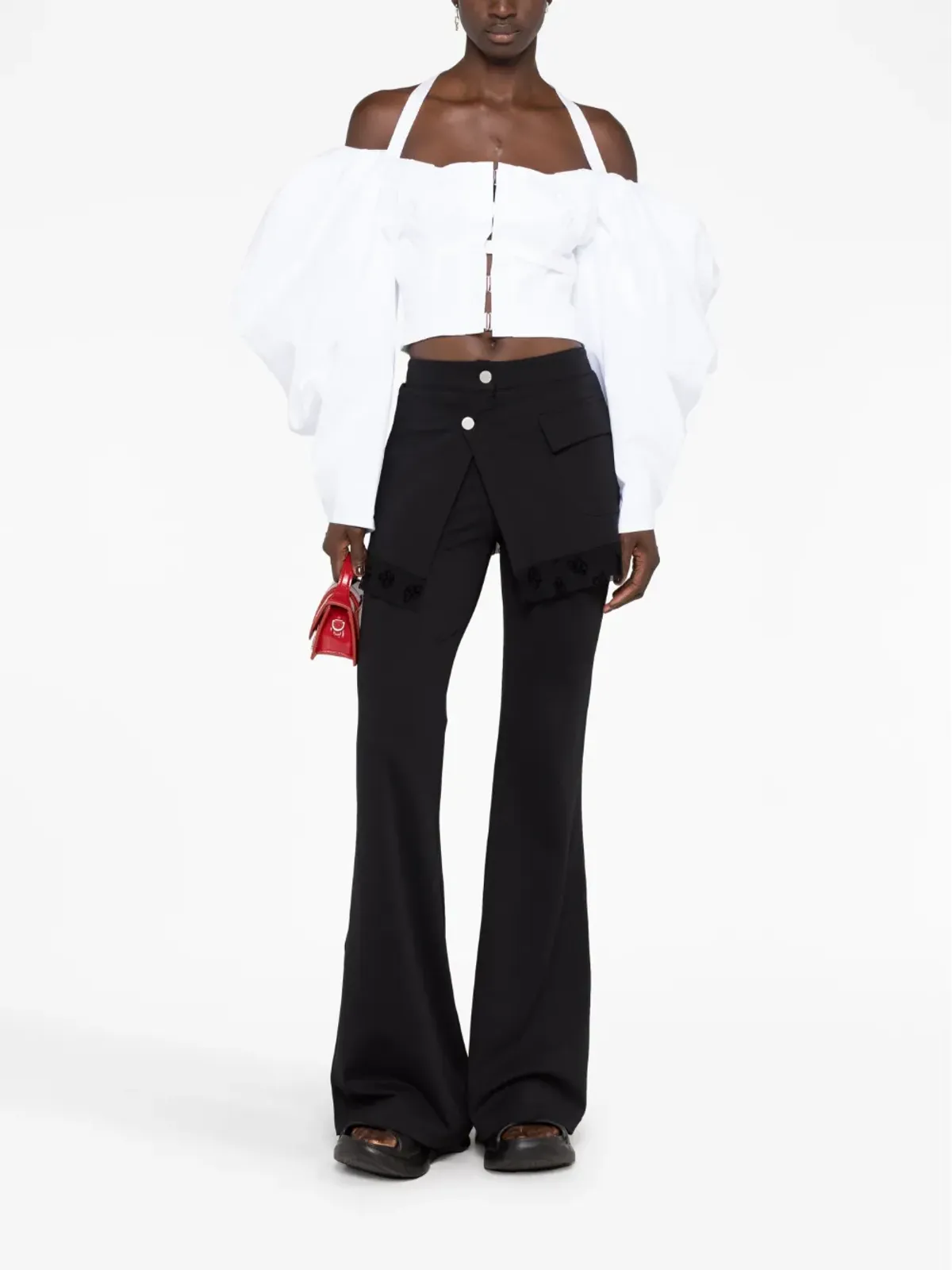 Jacquemus Le Haut タッフェタス ブラウス - 画像2