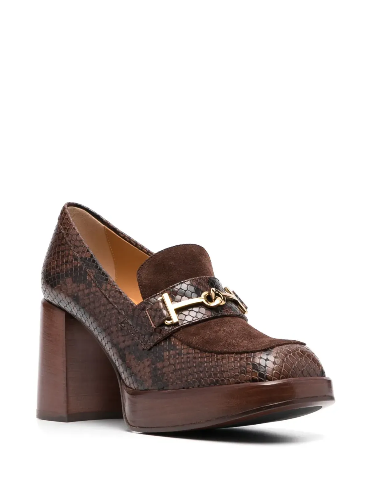 Tod's スクエアトゥパンプス - ブルー - 画像2