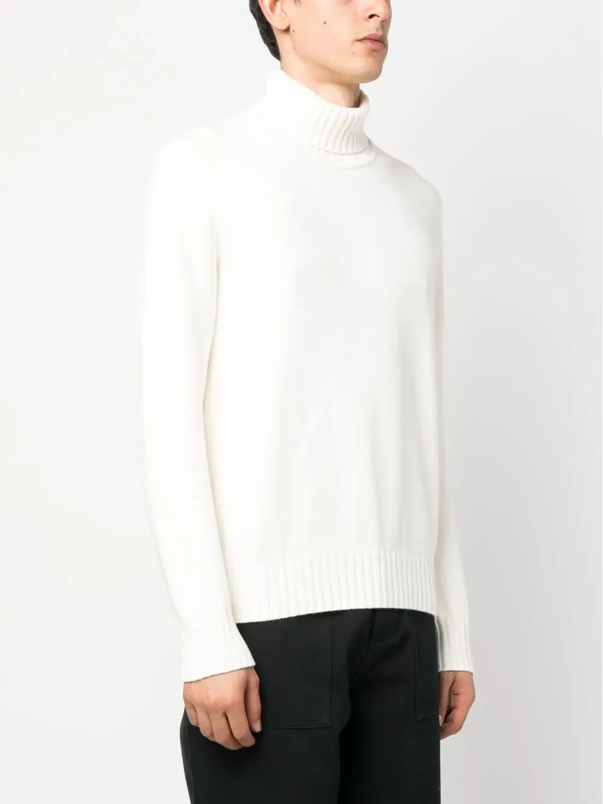 Stone Island Compassモチーフ ロールネックニット - 画像3
