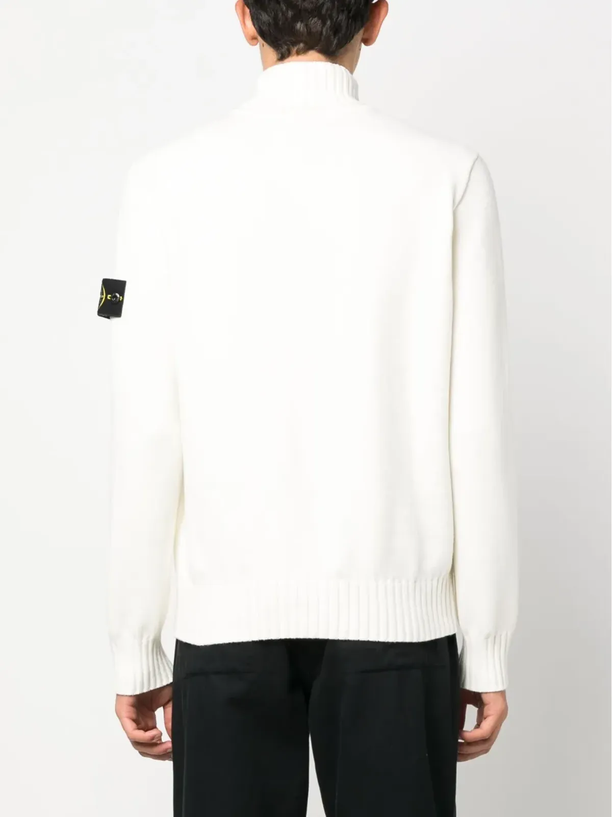 Stone Island Compassモチーフ ロールネックニット - 画像4