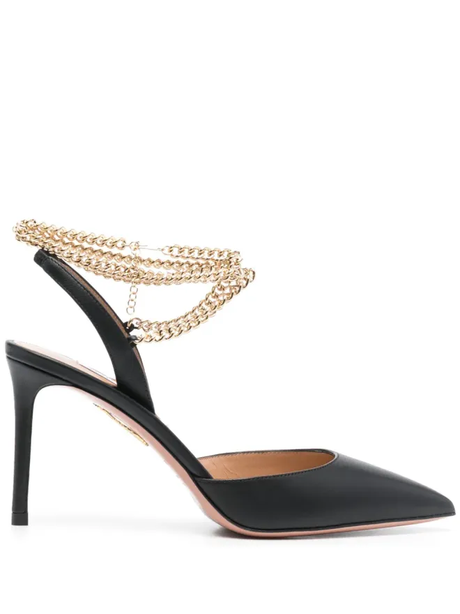 Aquazzura Aquazzura フラッシュ レザーポンプの商品画像