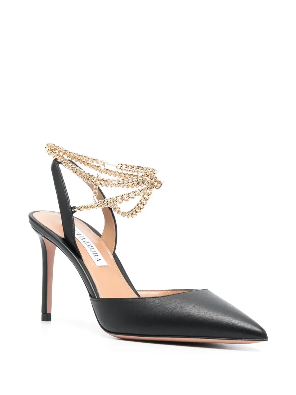 Aquazzura フラッシュ レザーポンプ - 画像2