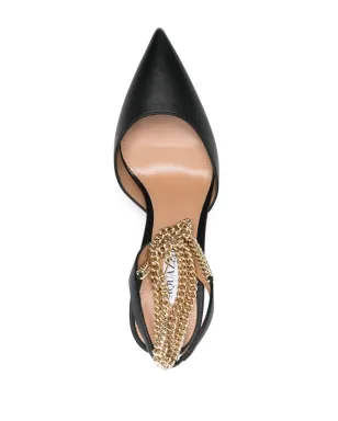 Aquazzura フラッシュ レザーポンプ - サムネイル4