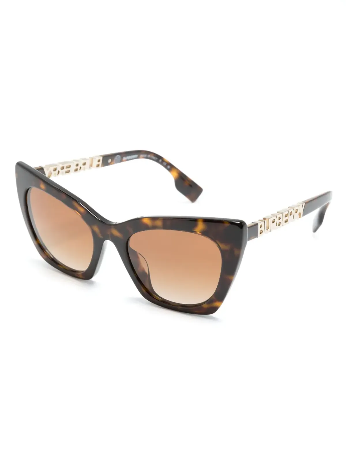 Burberry Eyewear べっこう色キャットアイサングラス - ブラウン - 画像2
