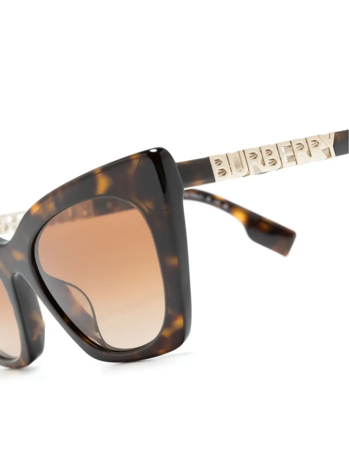 Burberry Eyewear べっこう色キャットアイサングラス - ブラウン - 画像3