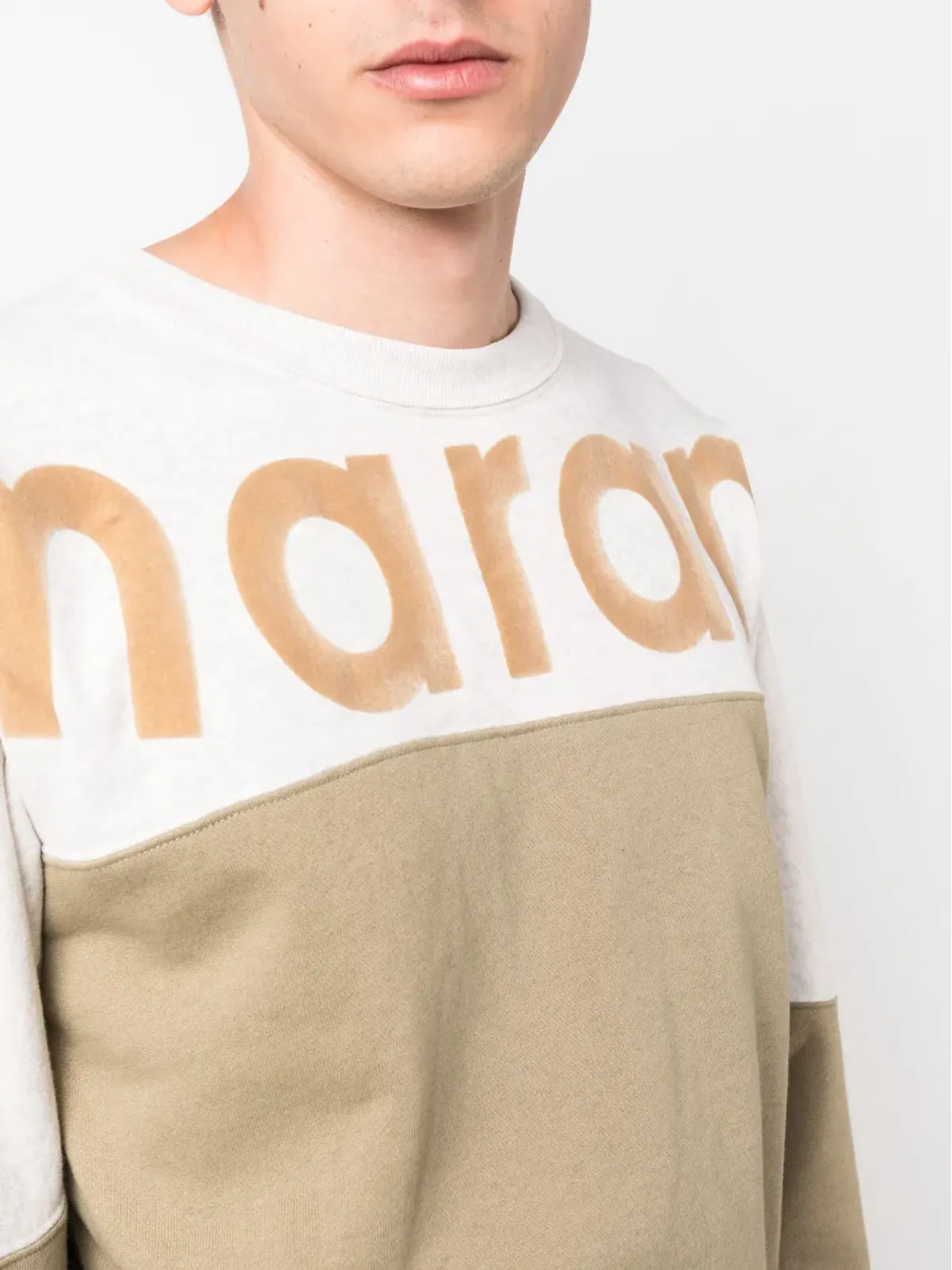 MARANT ハウリー リブ編みスウェットシャツ - 画像5