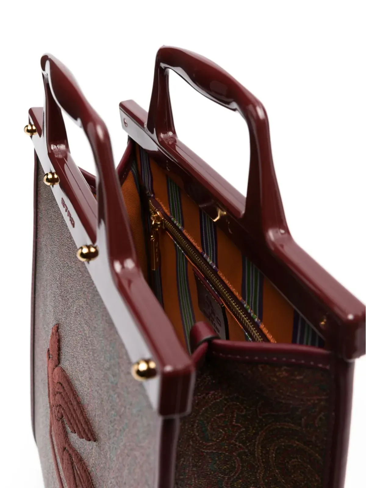 ETRO ペイズリー・ラブ・トロッター トートバッグ - 画像5