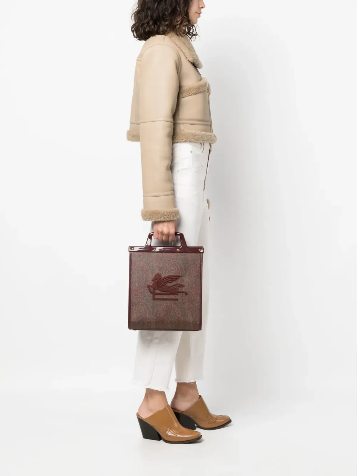 ETRO ペイズリー・ラブ・トロッター トートバッグ - 画像2