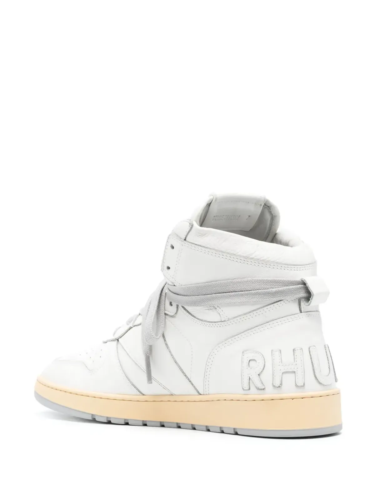 RHUDE Rhecess ハイトップ レザー スニーカー - 画像3
