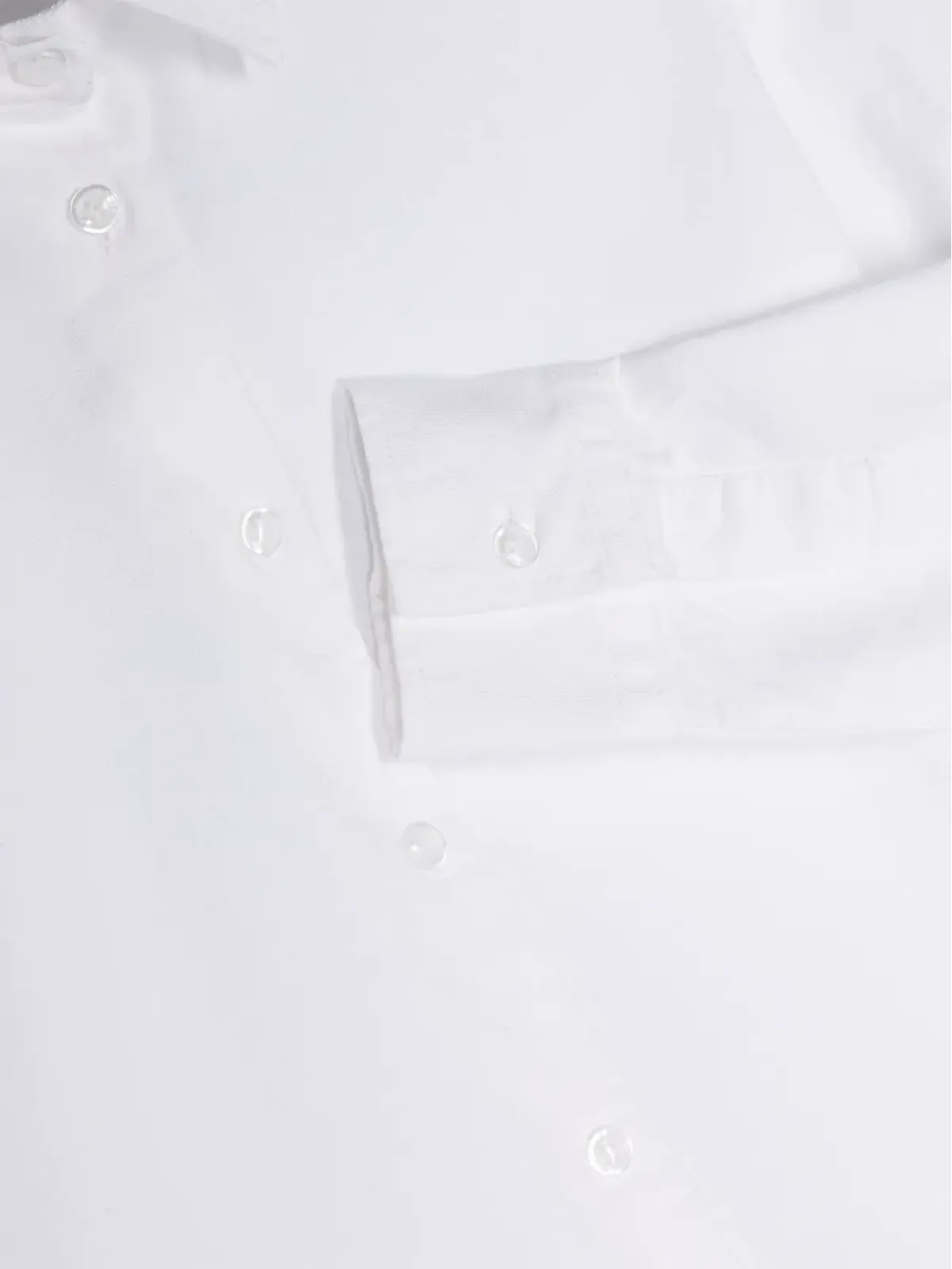 Aspesi Kids スプレッドカラーコットンシャツ - 画像3
