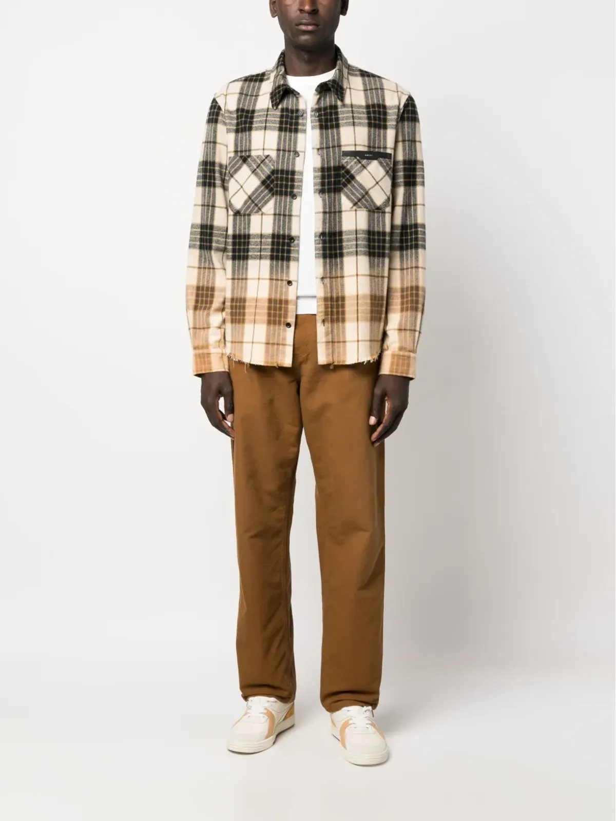 Carhartt WIP シングルニー・ストレートパンツ - Brown - 画像2
