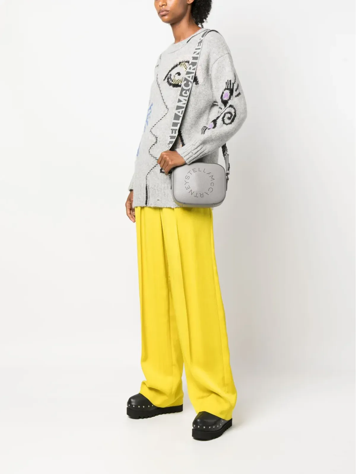 Stella McCartney パンチングロゴ クロスボディバッグ - 画像2