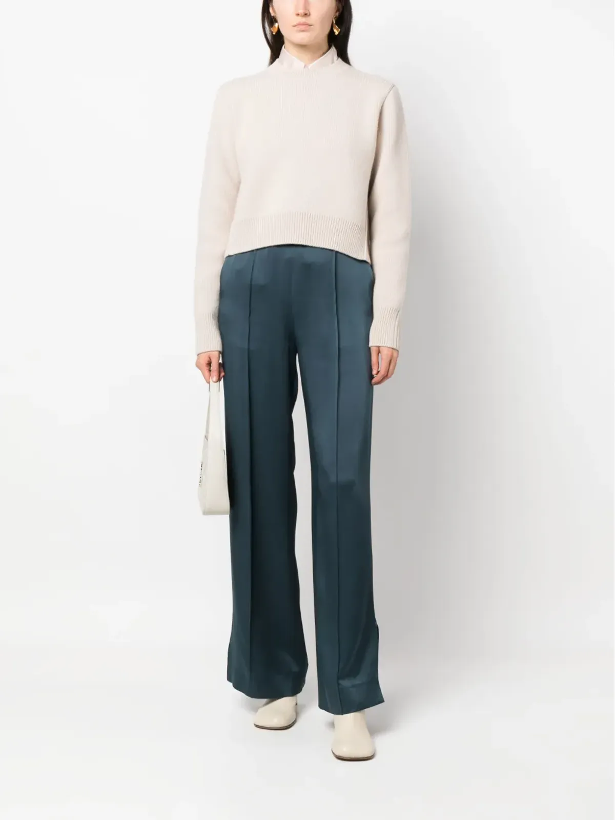 Lanvin クルーネック クロップド ジャンパー - 画像2