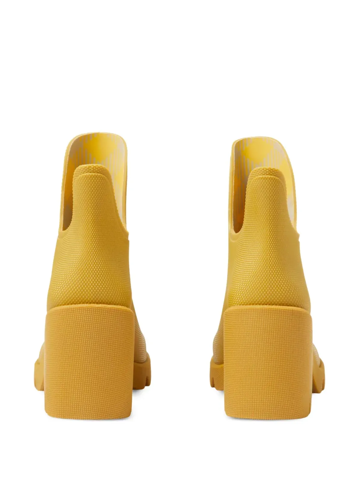 Burberry Marsh ankle rubber boots - Yellow - 画像3