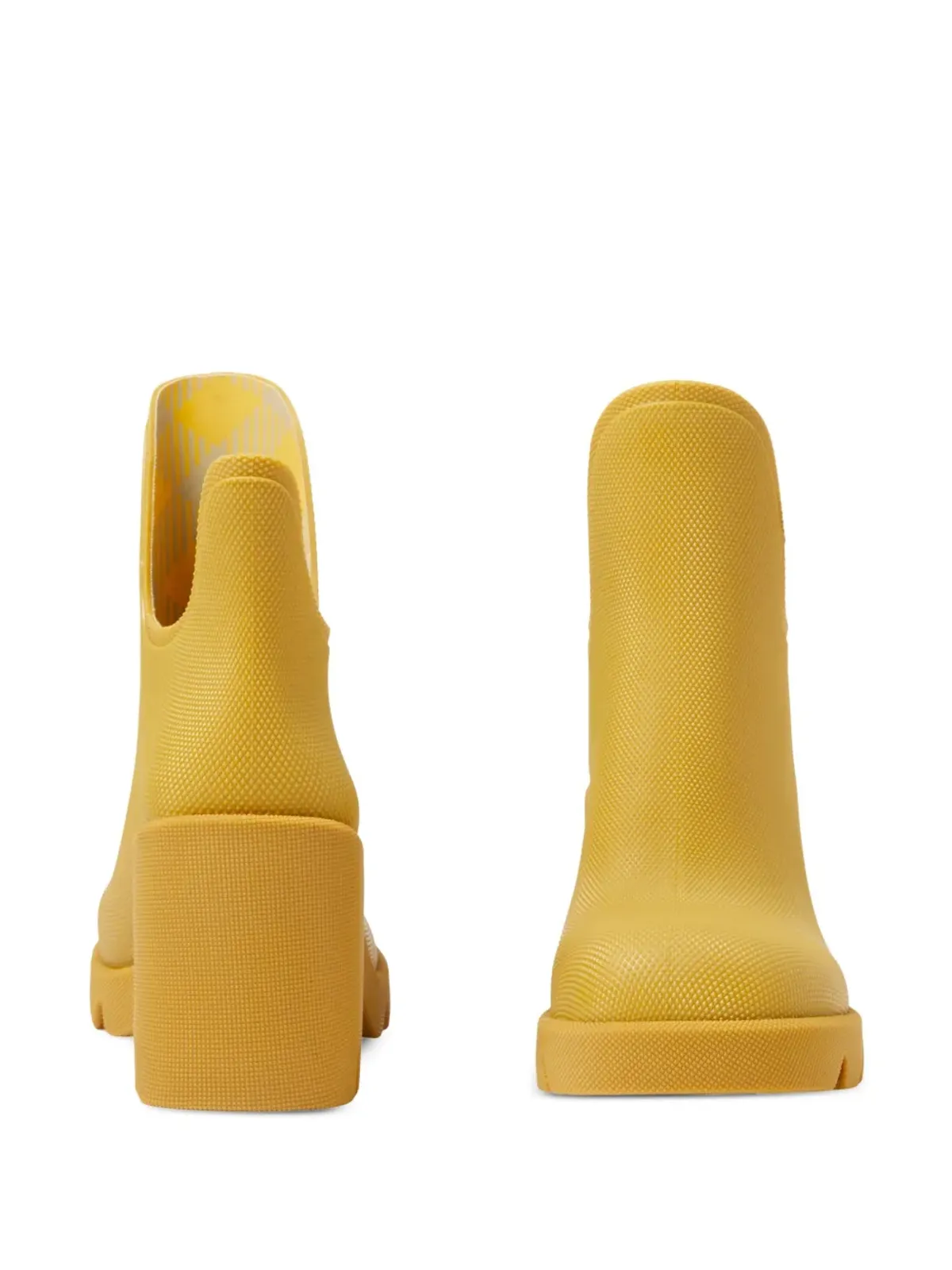 Burberry Marsh ankle rubber boots - Yellow - 画像4