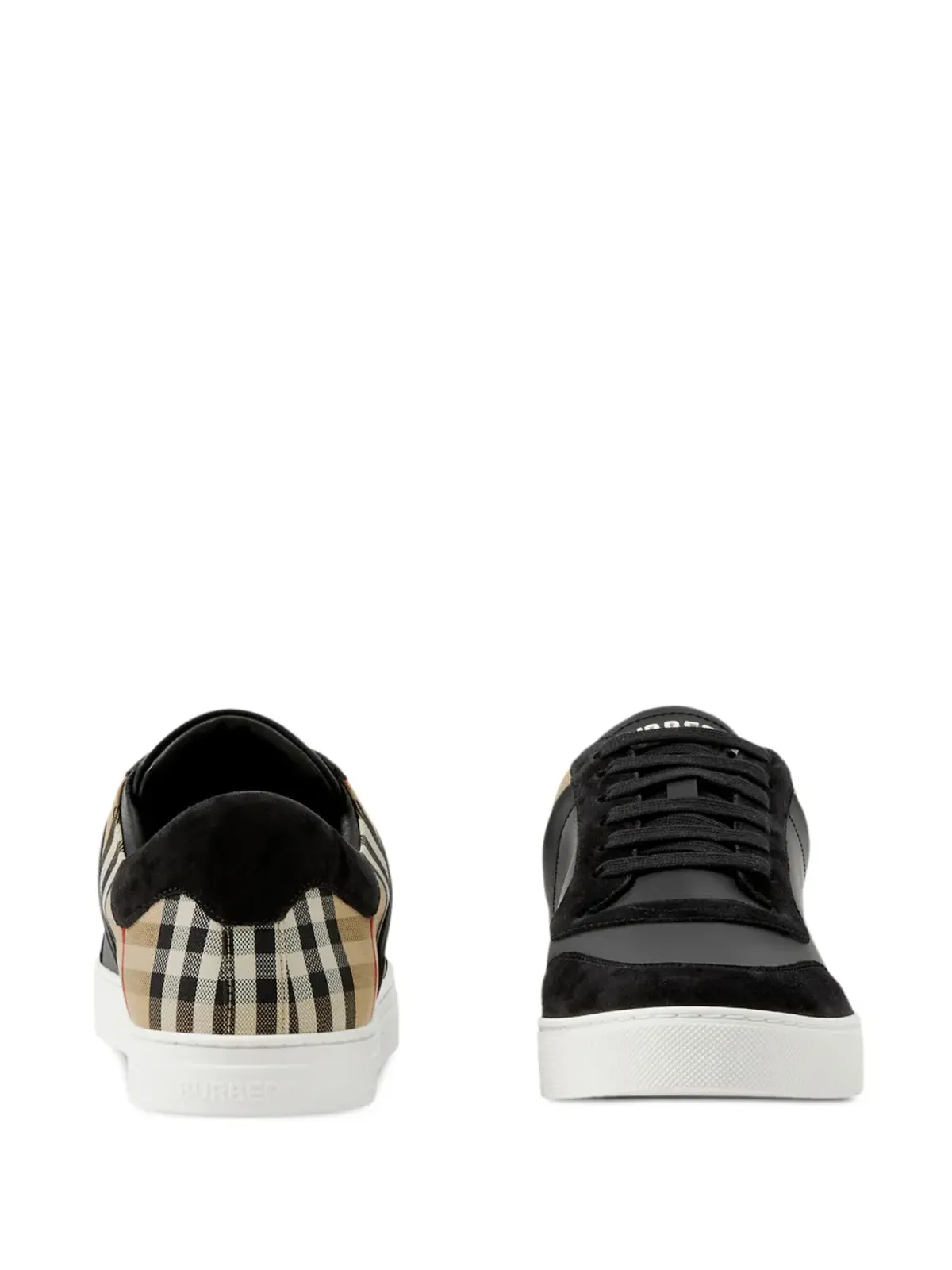 Burberry ヴィンテージチェック柄スニーカー - 画像4