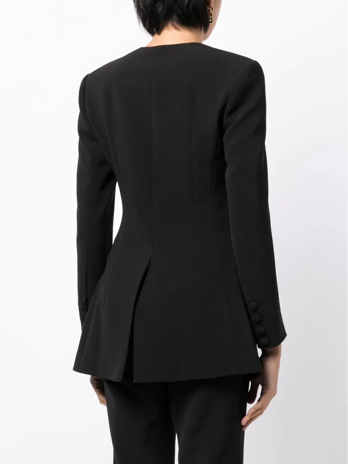 Huishan Zhang Kim sweetheart-neck blazer - 画像4