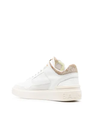 Balmain バルマン B-Court ミッドトップスニーカー ホワイト - サムネイル3