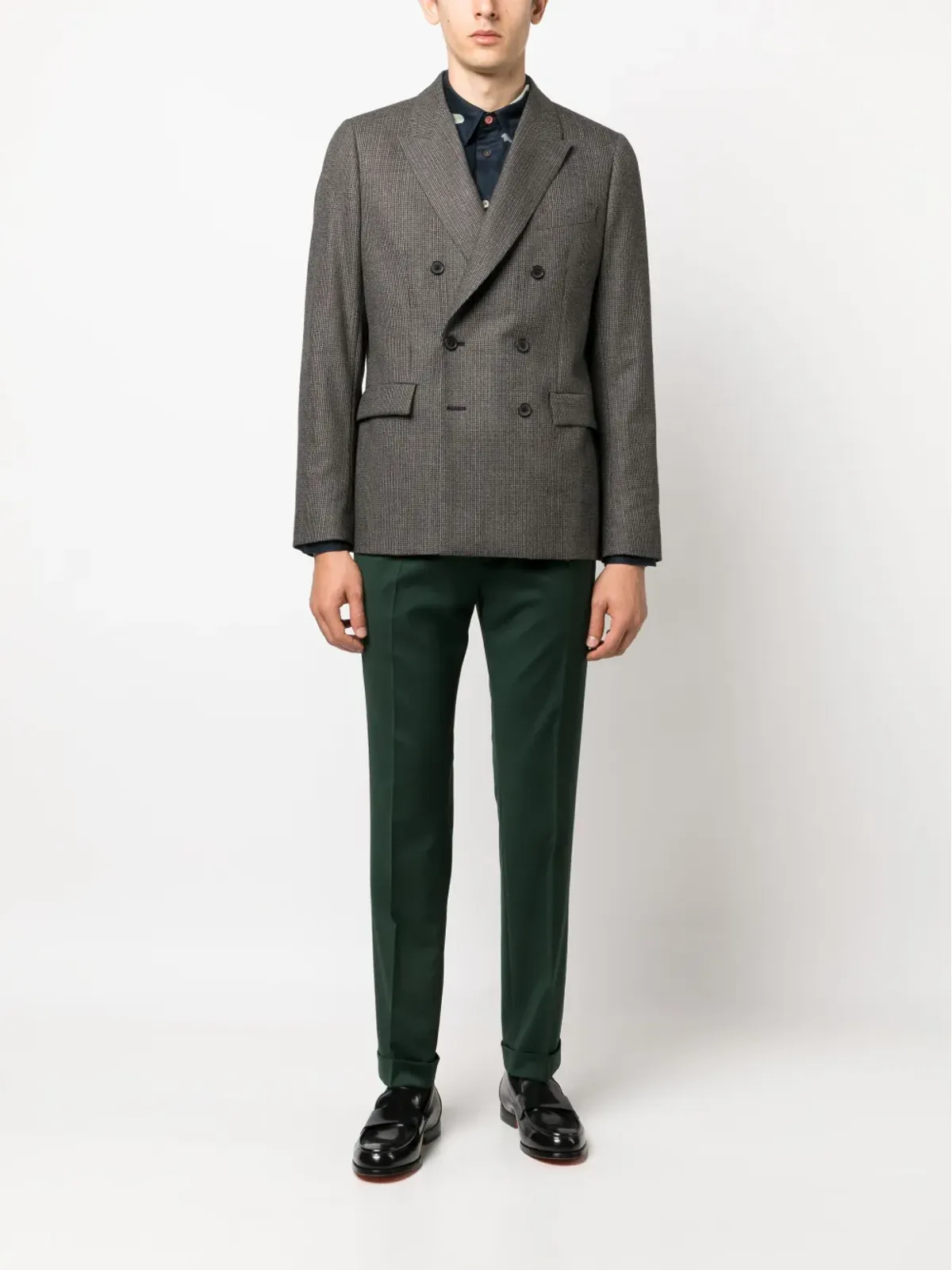 Paul Smith ダブルブレスト ウールブレザー - 画像2