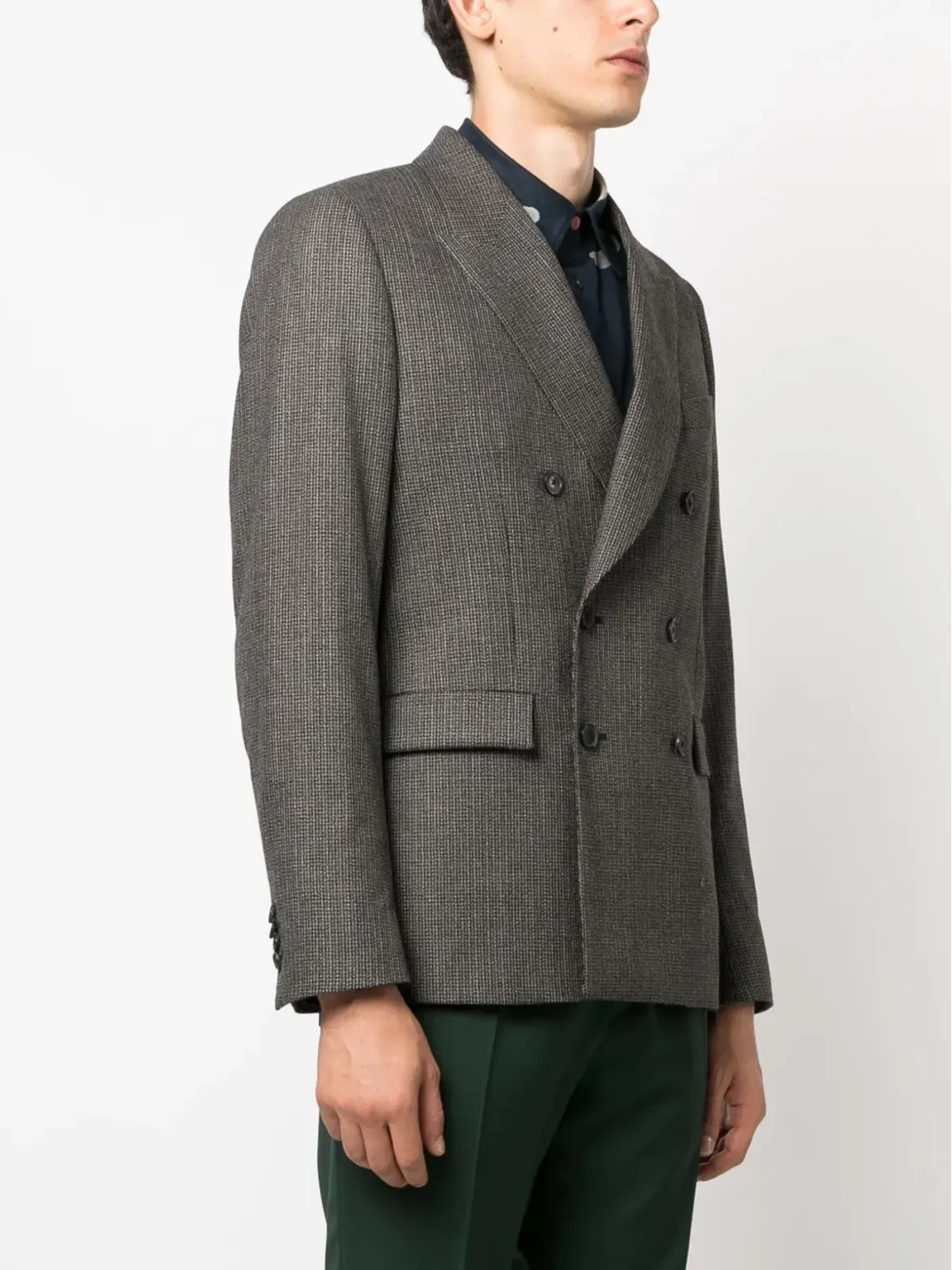 Paul Smith ダブルブレスト ウールブレザー - 画像3