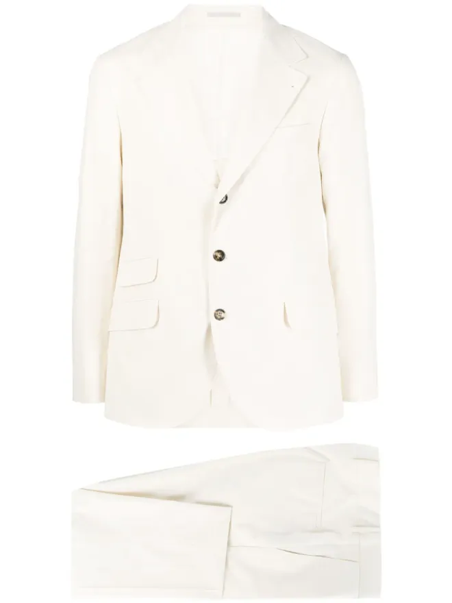 Brunello Cucinelli Brunello Cucinelli シングルブレストスーツの商品画像