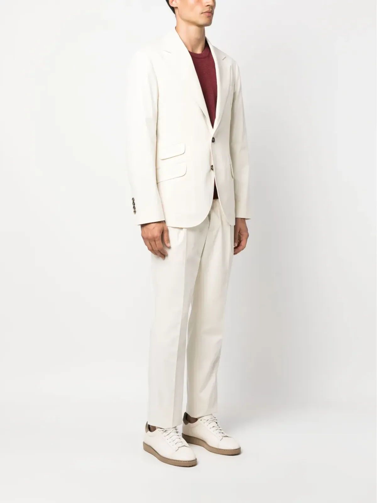 Brunello Cucinelli シングルブレストスーツ - 画像3