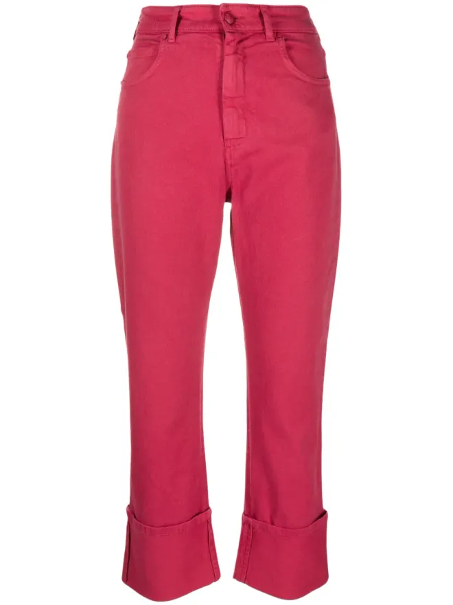 Max Mara Max Mara クロップドストレートジーンズの商品画像