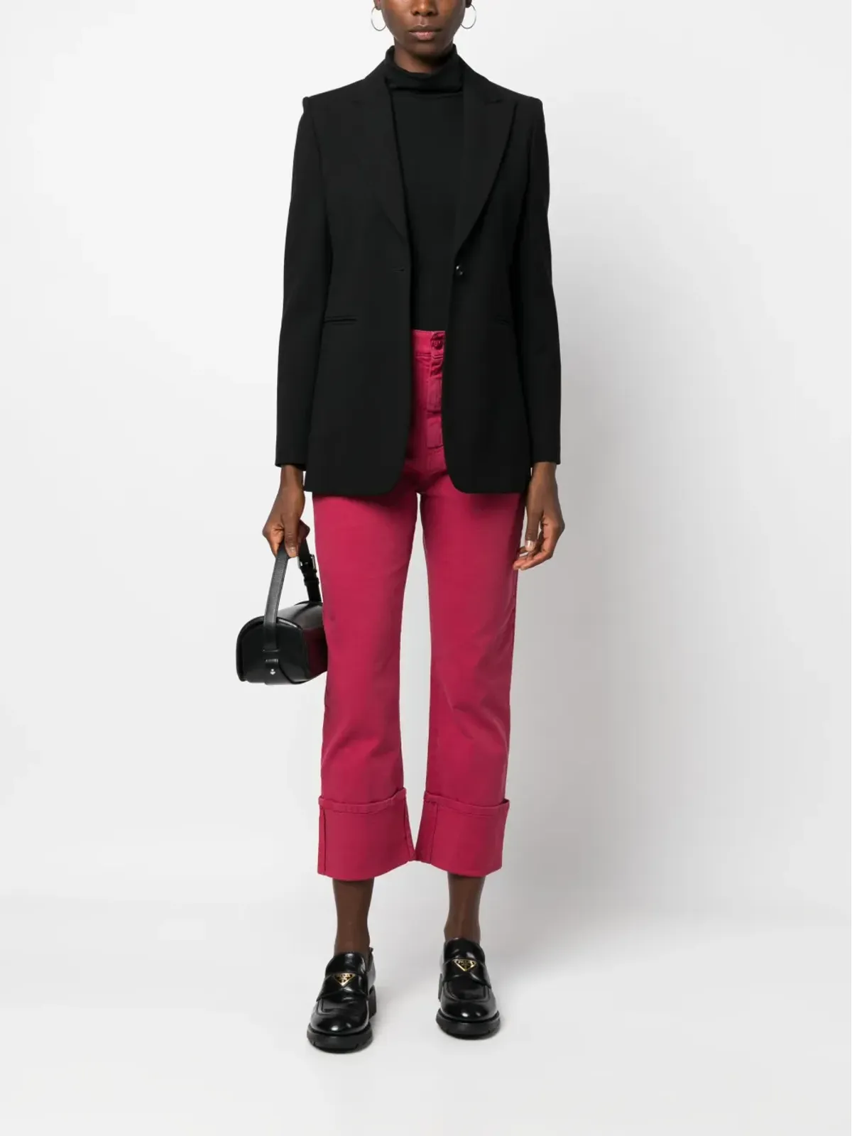 Max Mara クロップドストレートジーンズ - 画像2