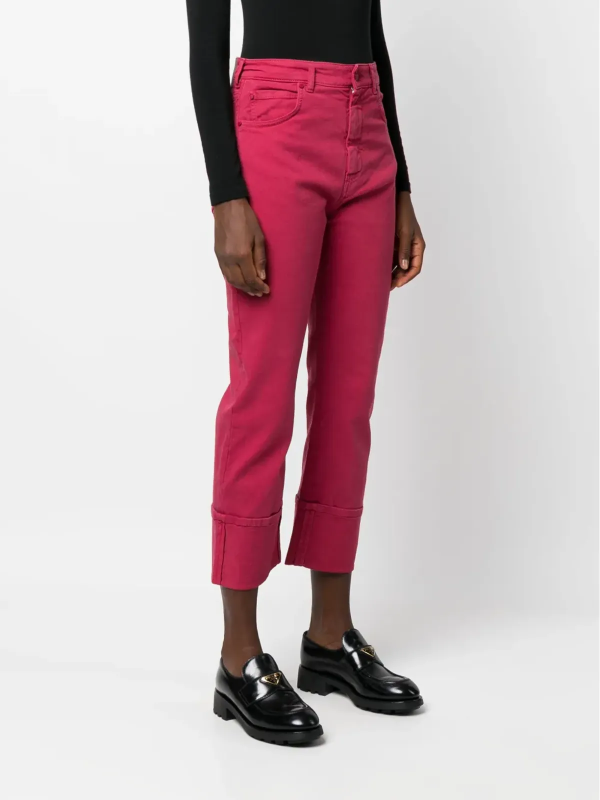Max Mara クロップドストレートジーンズ - 画像3
