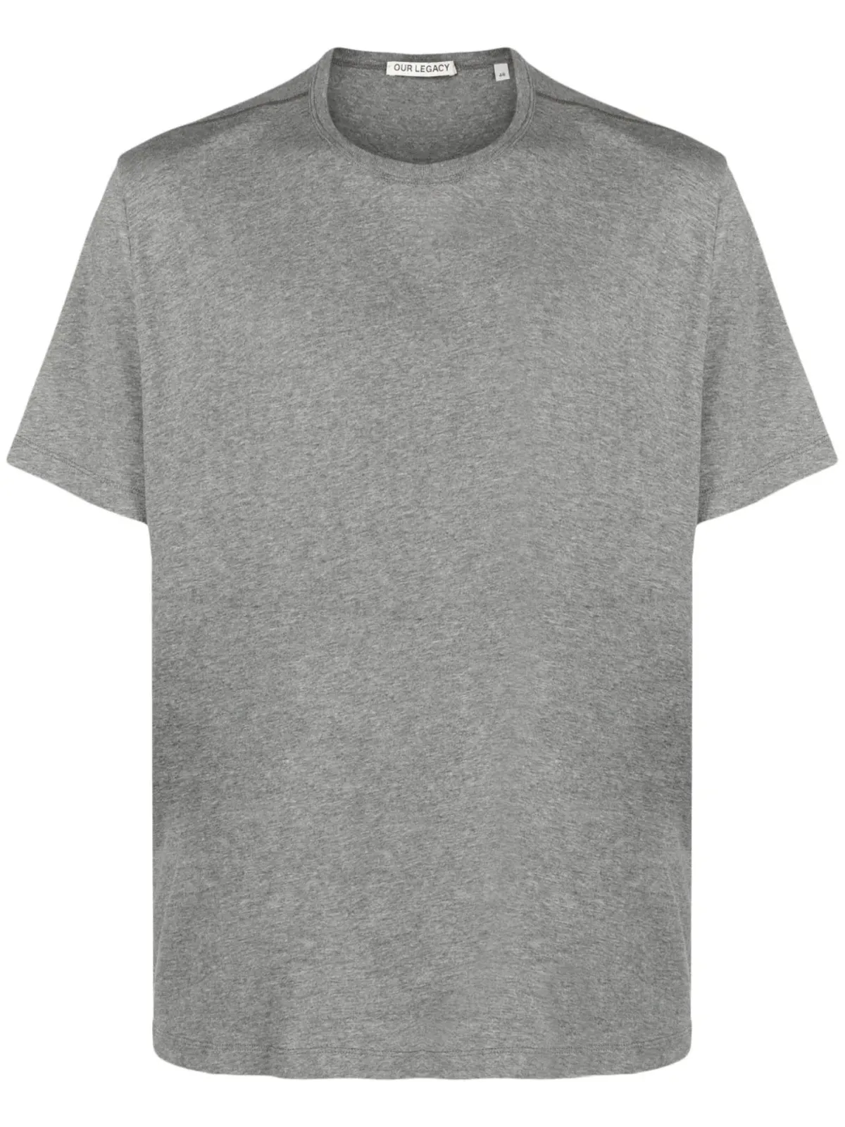OUR LEGACY ラウンドネック コットン Tシャツ - グレー - 画像1