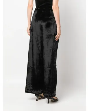 LouLou de Saison リュリ ワイドレッグカーゴパンツ ブラック - サムネイル4