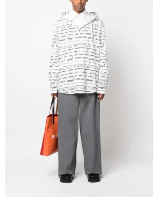 Marni Mega-Marni コットン フード付きシャツ - サムネイル2