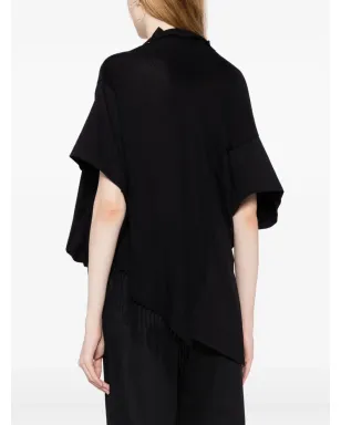 Junya Watanabe フリンジディテールのドレープトップ - サムネイル4