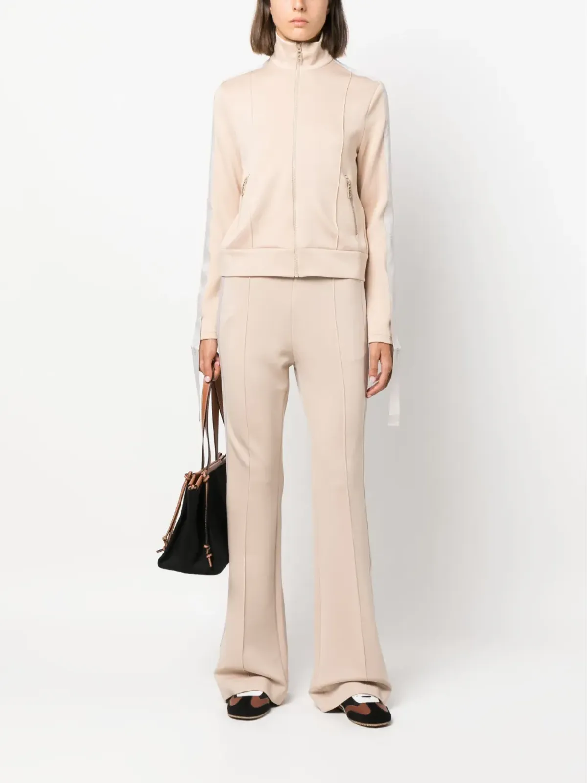 FENDI ロゴテープ ジップアップ スウェットシャツ - 画像2
