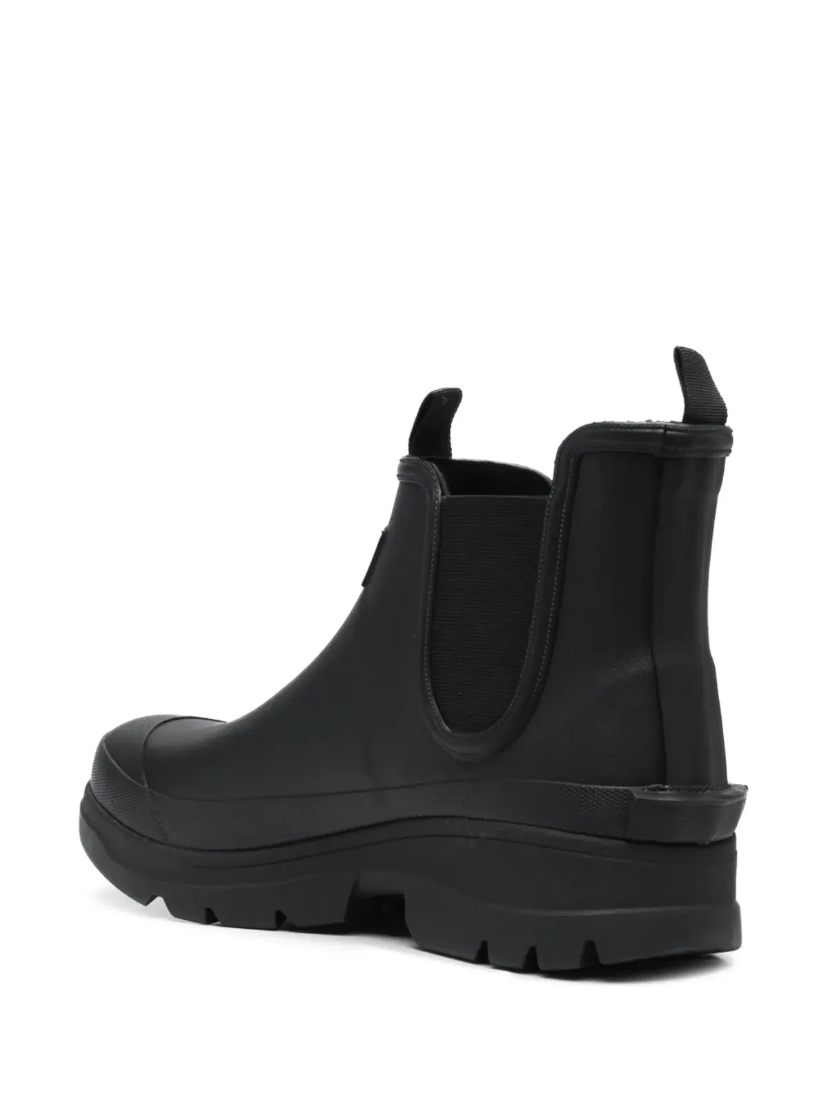 Barbour ロゴパッチ アンクルブーツ - ブラック - 画像3