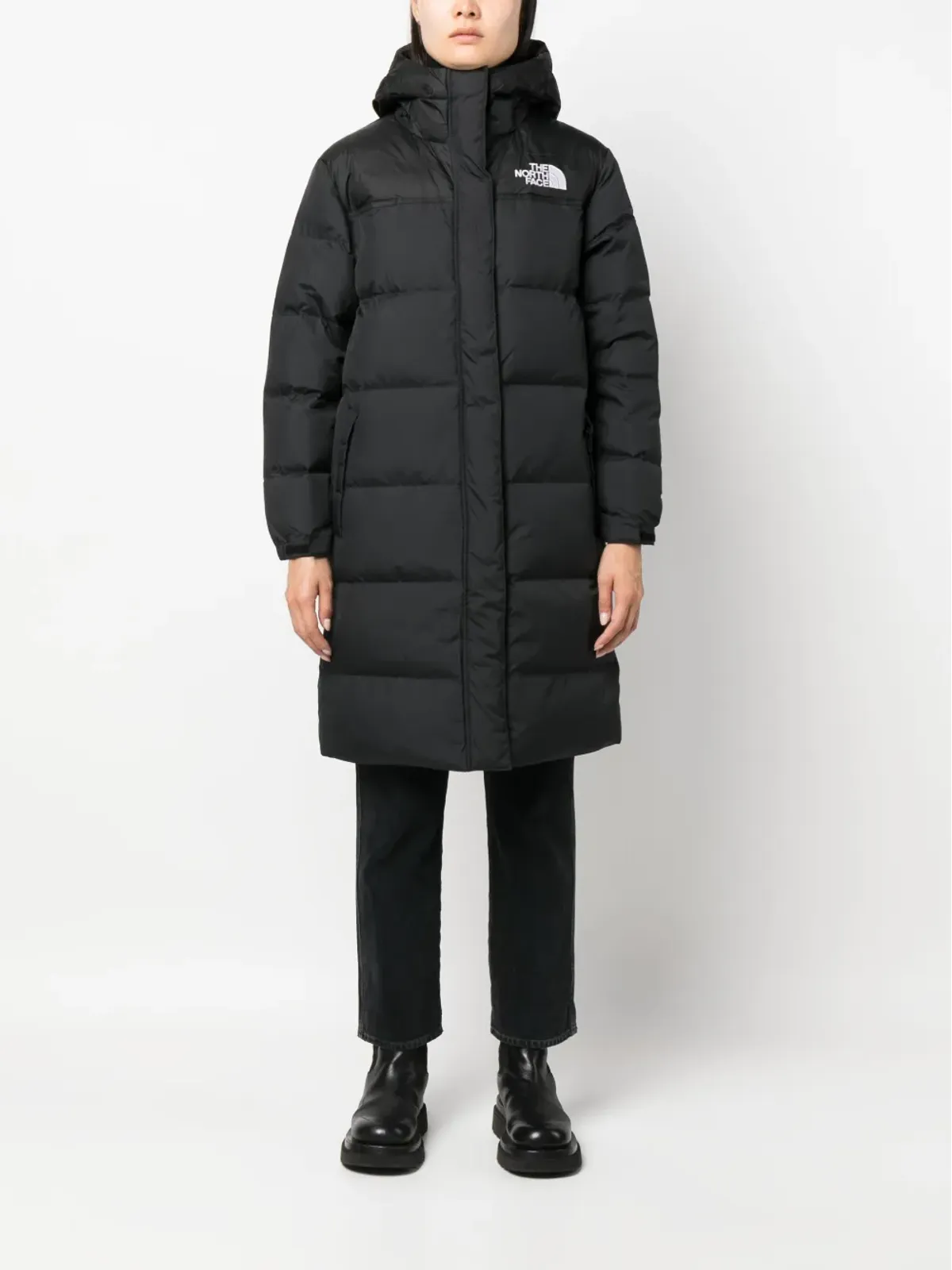 The North Face ヌプツー フード付きダウンパファーコート - 画像2