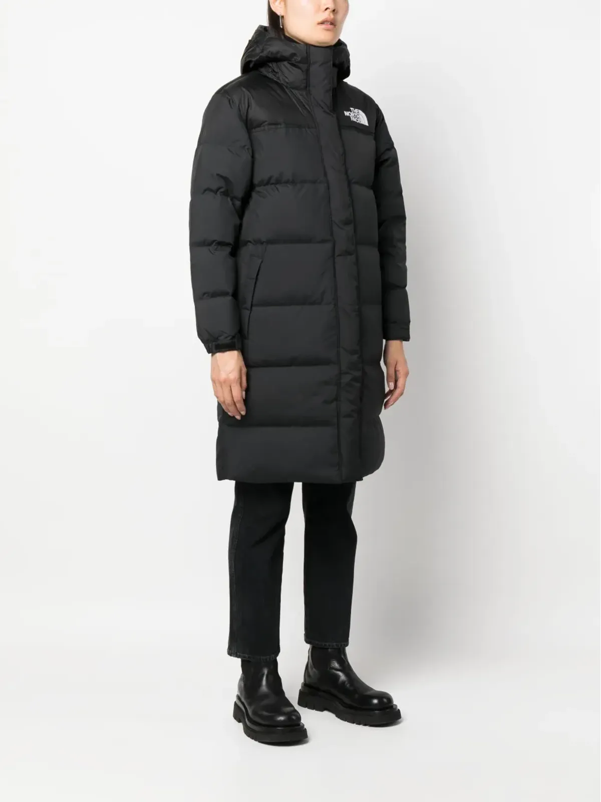 The North Face ヌプツー フード付きダウンパファーコート - 画像3