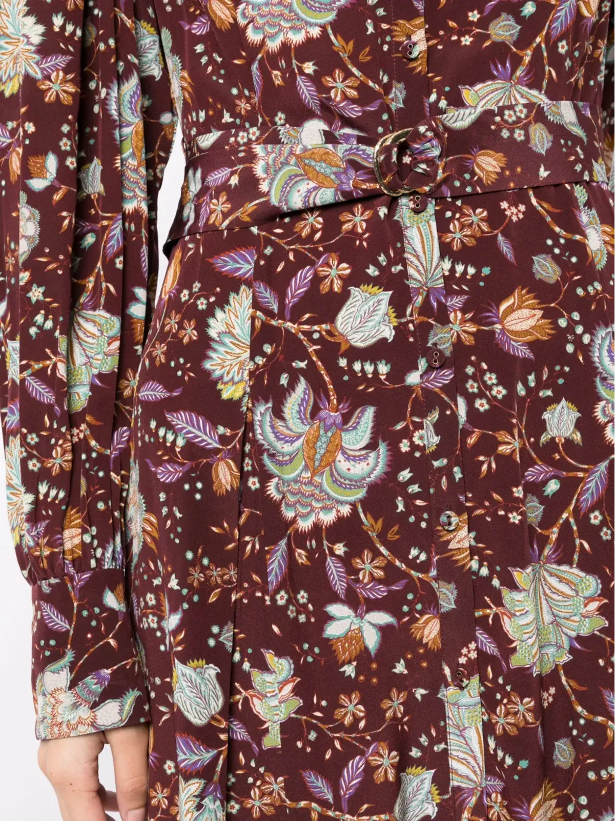 Ulla Johnson アテナ グラフィックプリントドレス - レッド - 画像5