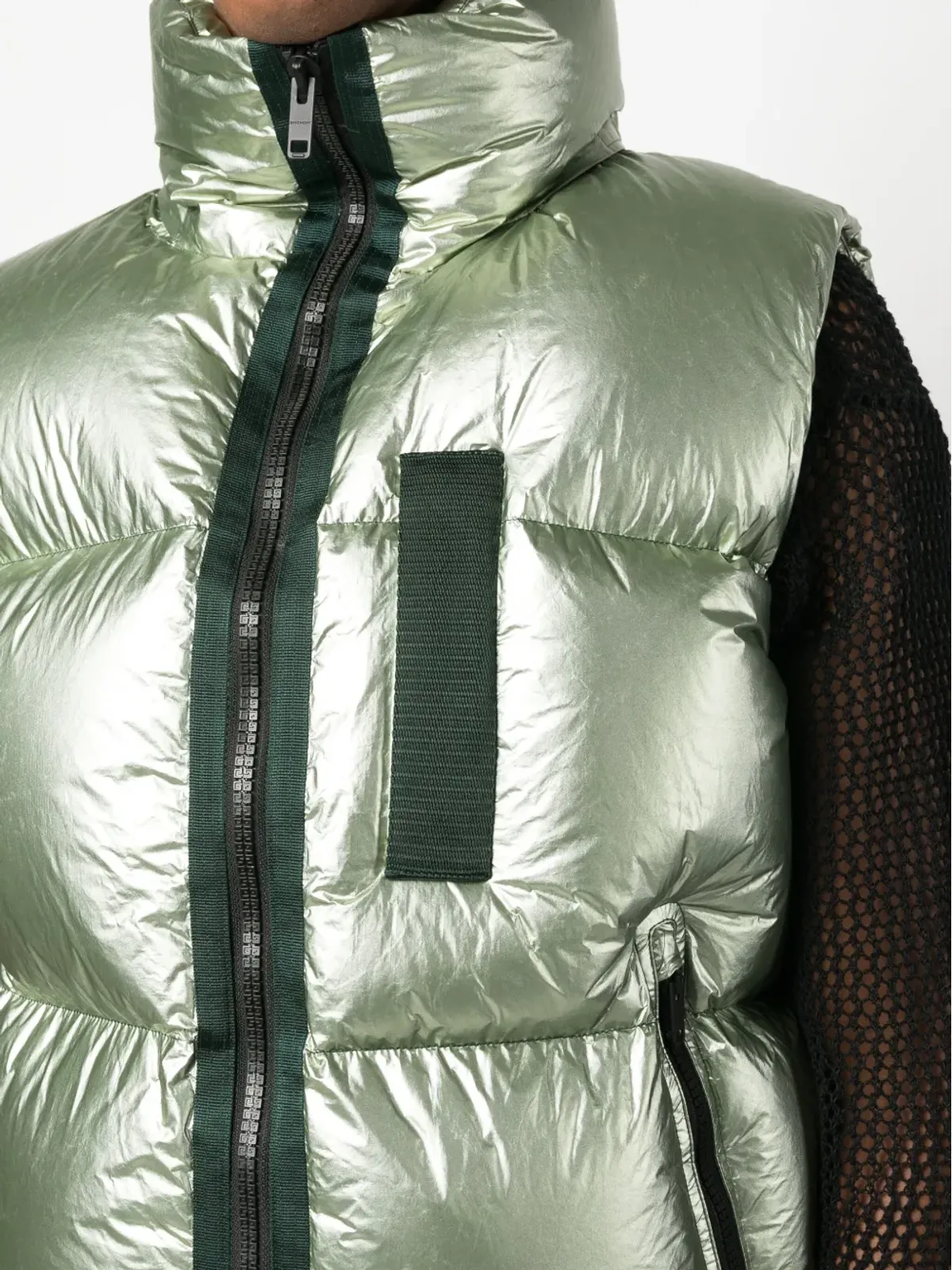 Givenchy メタリックフィニッシュ ダウンジレ - 画像5