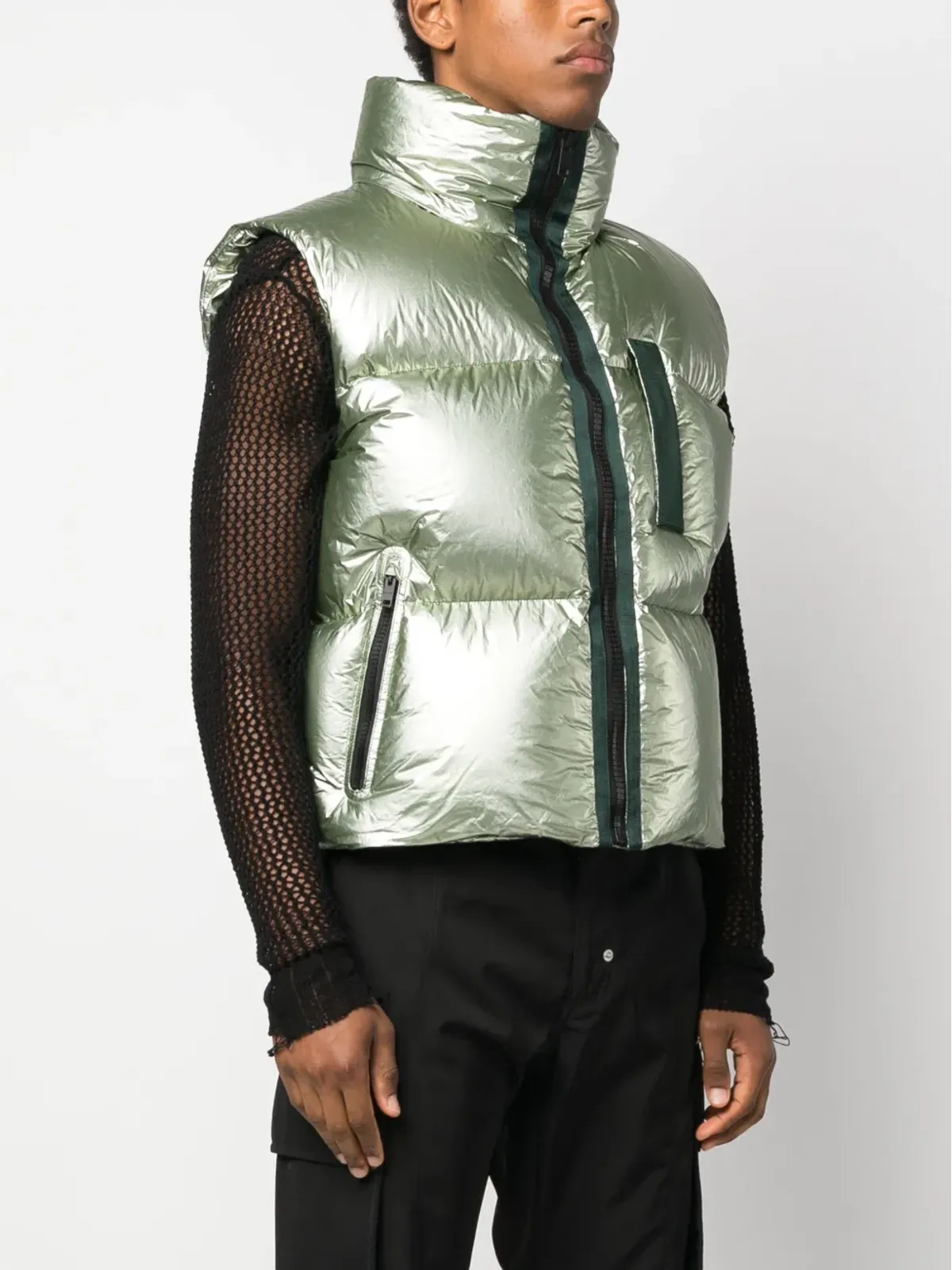 Givenchy メタリックフィニッシュ ダウンジレ - 画像3