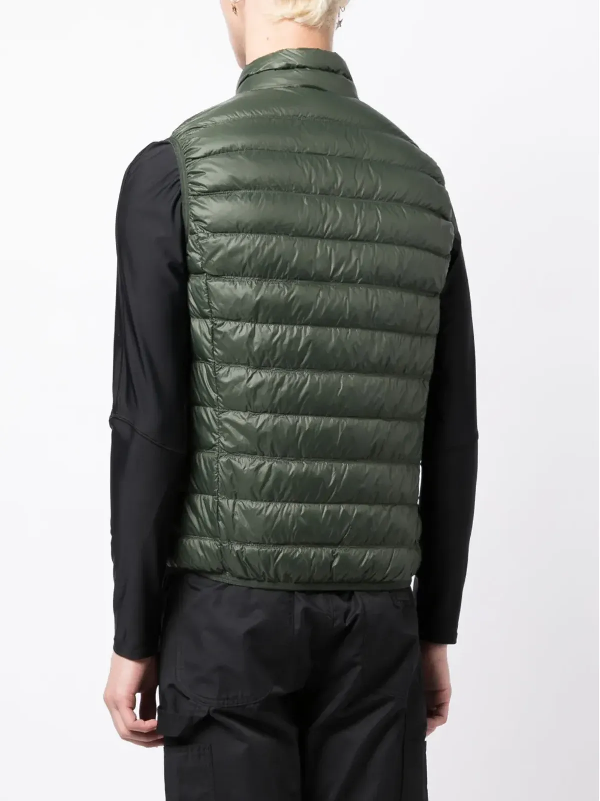 Ea7 Emporio Armani パッド入りノースリーブジレ - 画像4