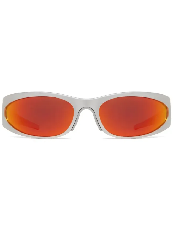 Balenciaga Eyewear Balenciaga Eyewear Reverse XP Wrap オーバルフレーム サングラスの商品画像
