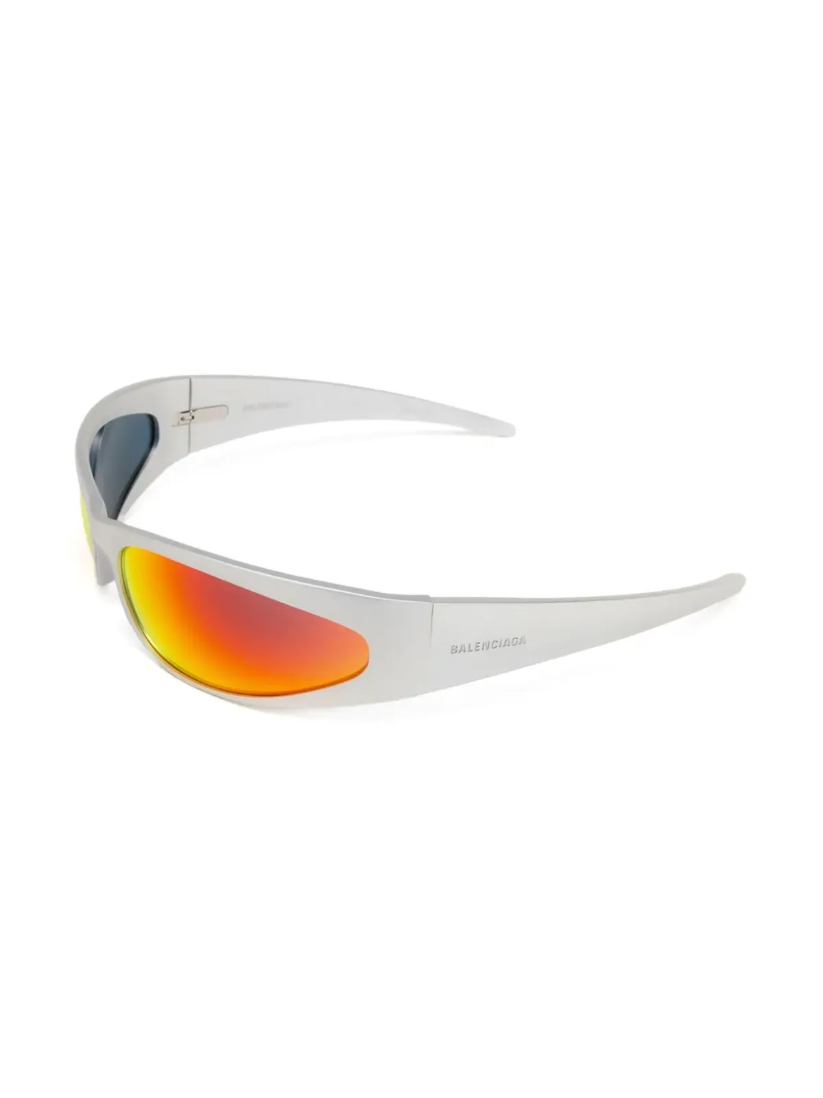 Balenciaga Eyewear Reverse XP Wrap オーバルフレーム サングラス - 画像4