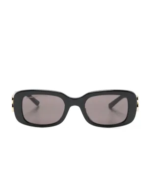 Balenciaga Eyewear Dynasty rectangle-frame sunglasses - Black - サムネイル1