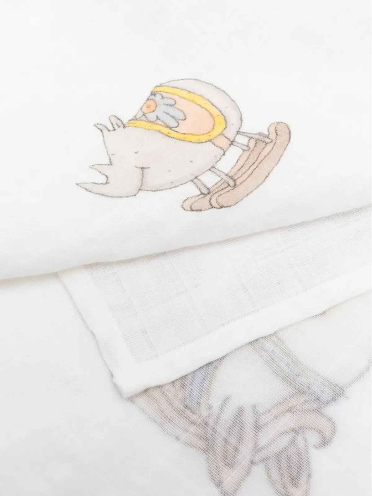 Atelier Choux ロッキングホース オーガニックコットン ブランケット - 画像2
