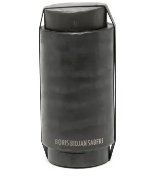 Boris Bidjan Saberi ロゴプリントキャンドル 1 ブラック - サムネイル1