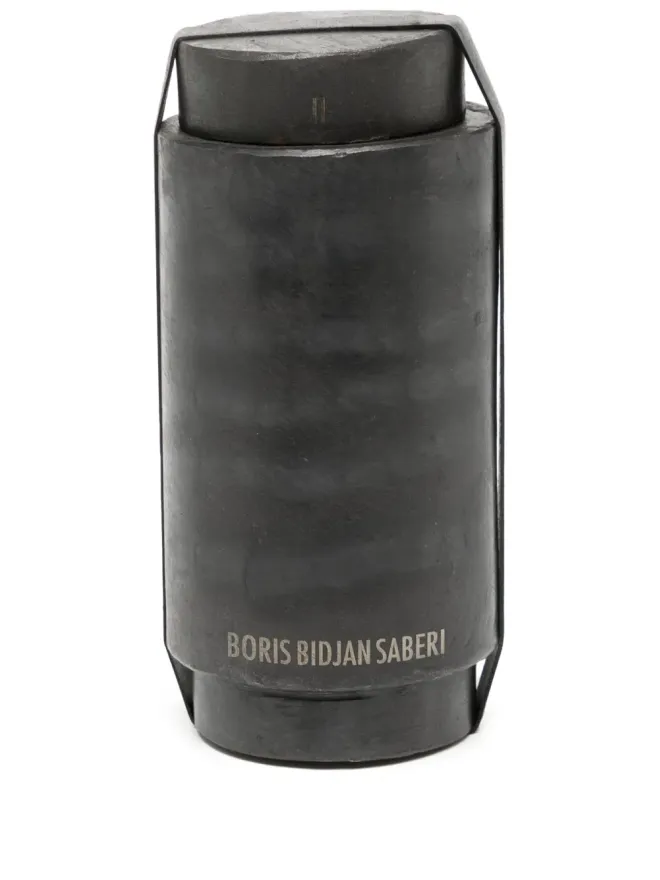 Boris Bidjan Saberi Boris Bidjan Saberi ロゴプリントキャンドル 1 ブラックの商品画像